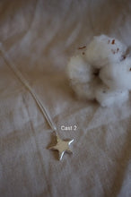 Load image into Gallery viewer, Star Necklace - Recycled Sterling & Fine Silver