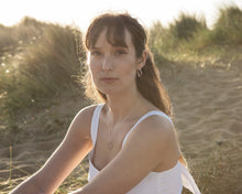 Load image into Gallery viewer, Square Necklace - Recycled Sterling Silver