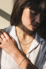 Load image into Gallery viewer, Square Wire Chain Necklace - Recycled Silver