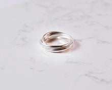 Load image into Gallery viewer, Russian Wedding Ring - Recycled Sterling Silver