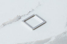 Load image into Gallery viewer, Square Ring - Recycled Sterling Silver
