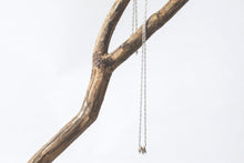 Load image into Gallery viewer, 3 Small Hoops Necklace - Recycled Sterling Silver