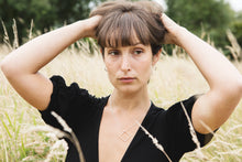 Load image into Gallery viewer, Square Necklace - Recycled Sterling Silver