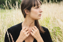 Load image into Gallery viewer, Square Ring - Recycled Sterling Silver