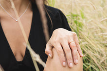 Load image into Gallery viewer, Square Ring - Recycled Sterling Silver