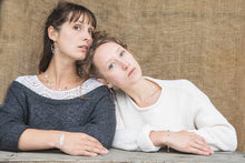 Load image into Gallery viewer, Celestial Squares Necklace - Recycled Sterling Silver