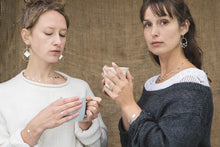 Load image into Gallery viewer, Celestial Squares Bracelet - Recycled Sterling Silver