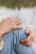 Load image into Gallery viewer, Thought Ring - Recycled Sterling Silver