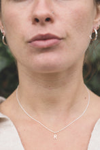 Load image into Gallery viewer, Letter Necklace - Recycled Sterling Silver