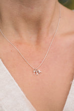 Load image into Gallery viewer, Letter Necklace - Recycled Sterling Silver

