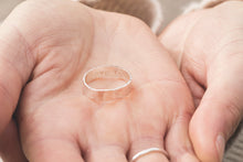 Load image into Gallery viewer, Thought Ring - Recycled Sterling Silver