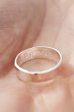 Load image into Gallery viewer, Thought Ring - Recycled Sterling Silver