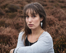 Load image into Gallery viewer, Hammered Triangles - Recycled Sterling Silver