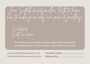 Workshop Gift Voucher ~ Physical