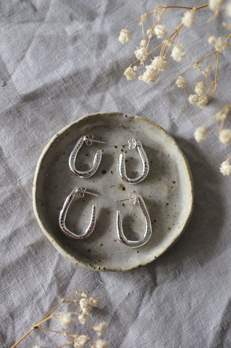 Shell Pressed Hoops