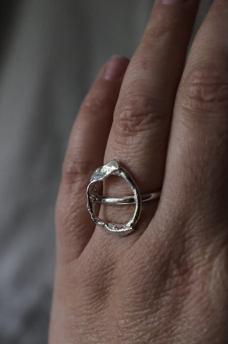 Organic Circle Ring - Size R1/2