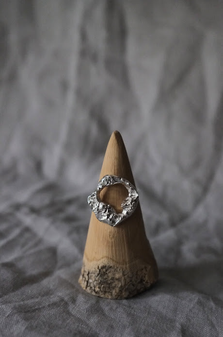 Organic Circle Ring - Size U1/2