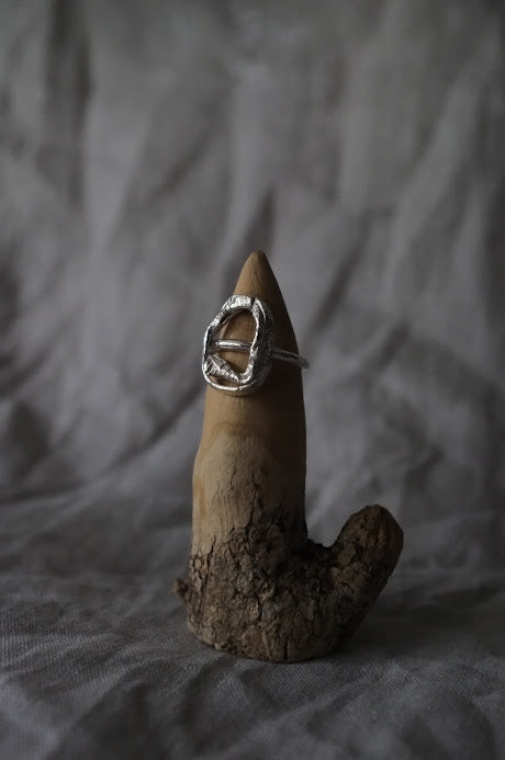 Organic Circle Ring - Size R1/2