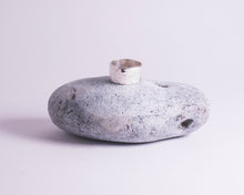 Load image into Gallery viewer, Chunky Overlap Ring - Recycled Sterling Silver
