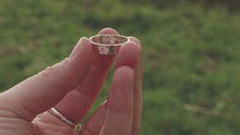 Load and play video in Gallery viewer, Thought Ring - Recycled Sterling Silver
