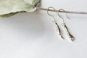 Organic Drop Earrings