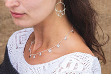 Load image into Gallery viewer, Celestial Squares Necklace - Recycled Sterling Silver

