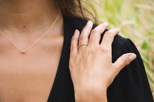 Load image into Gallery viewer, 3 Small Hoops Necklace - Recycled Sterling Silver
