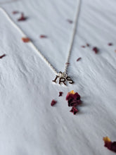 Load image into Gallery viewer, Letter Necklace - Recycled Sterling Silver
