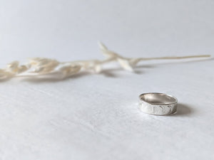 Moon Phase Ring - Recycled Sterling Silver