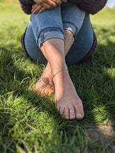 Load image into Gallery viewer, Summer Prints Midi/Toe Ring - Set or Singular - Recycled Sterling Silver
