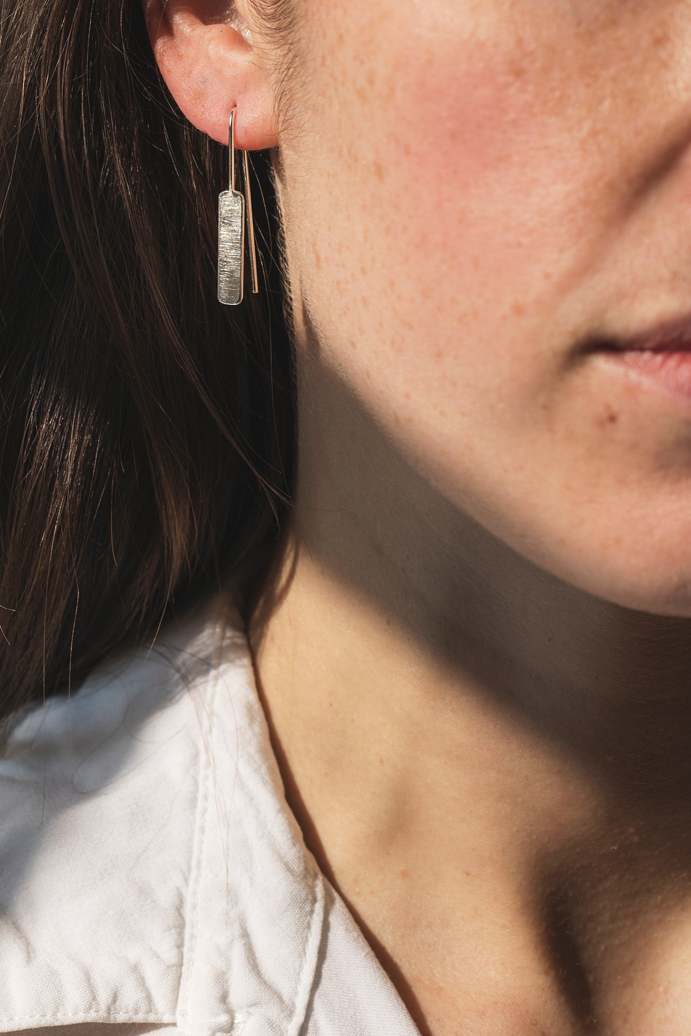 Bar threader earrings hotsell