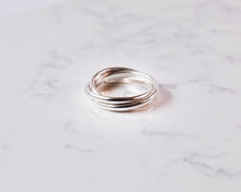 Load image into Gallery viewer, Russian Wedding Ring - Recycled Sterling Silver
