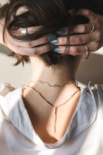 Load image into Gallery viewer, Square Wire Chain Necklace - Recycled Silver
