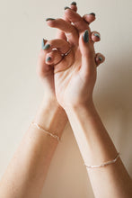 Load image into Gallery viewer, Square Wire Chain Bracelet - Recycled Sterling Silver
