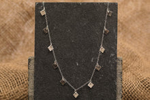 Load image into Gallery viewer, Celestial Squares Necklace - Recycled Sterling Silver
