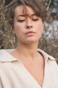 Organic Drop Earrings