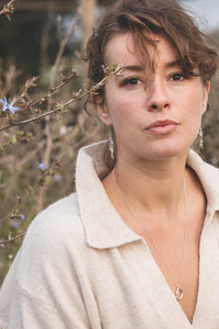 Organic Drop Earrings