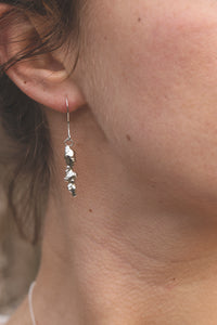 Organic Drop Earrings