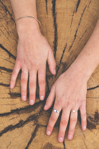 Tapered Ring - Recycled Sterling Silver