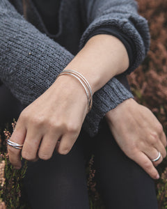 Bangle Bundle - Recycled Sterling Silver