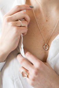 Organic Circle Ring - Size K